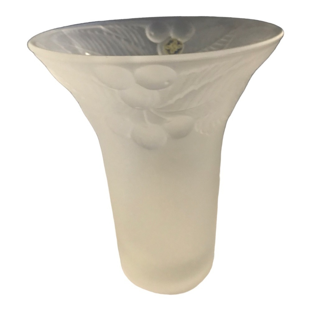 Hoya Frosted CrystalGlass Vase